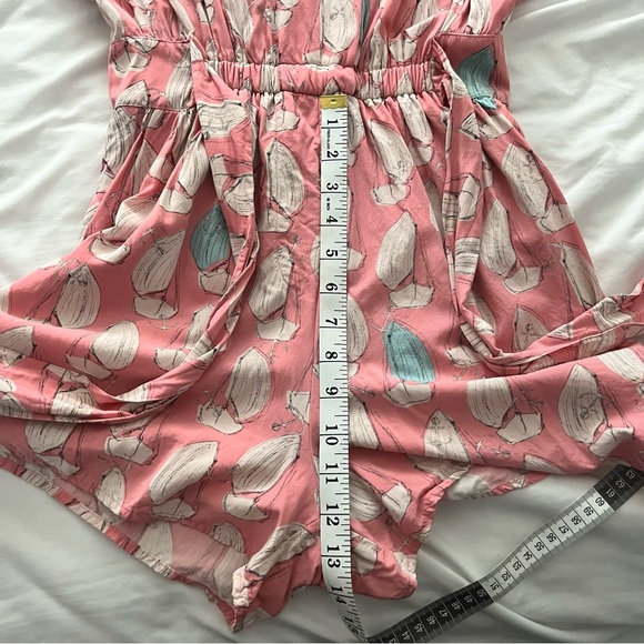 Anthropologie Maeve Tourista Romper Size 4 - Picture 6 of 10